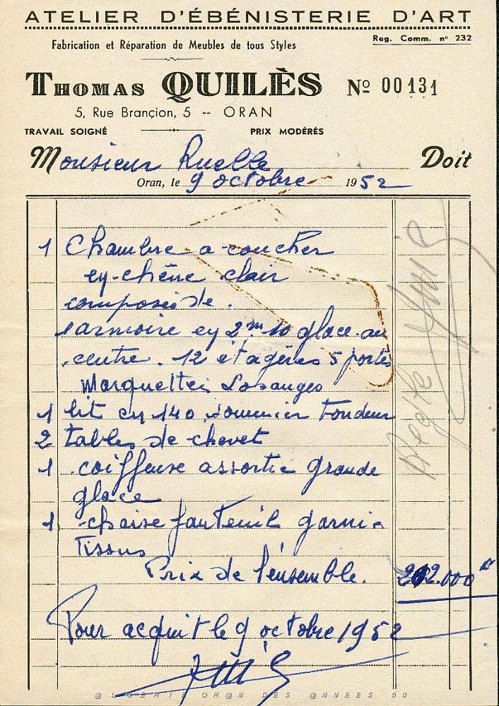 FACTURE EBENISTE QUILES 1952.jpg